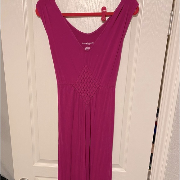 Liz Lange for Target fuschia maternity dress size small - Picture 1 of 3